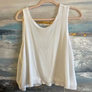 White Free People Tank